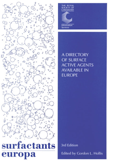 Book cover of: Surfactants Europa. By: Hollis