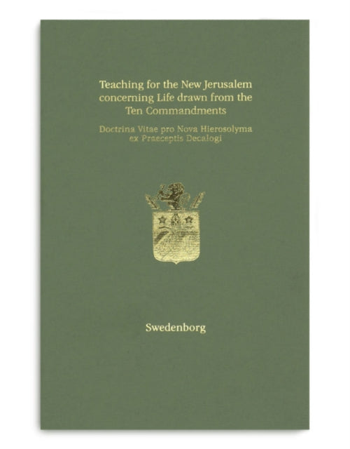 Book cover of: Teaching for the New Jerusalem concerning Life drawn from the Ten Commandments | Doctrina Vitae pro Nova Hierosolyma ex Praeceptis Decalogi