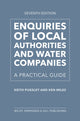 Book cover of: Enquiries of Local Authorities and Water Companies: A Practical Guide. By: Keith Pugsley