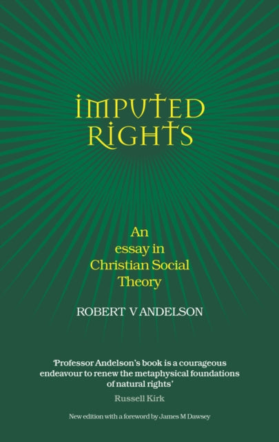 Book cover of: Imputed Rights. By: Robert V. Andelson