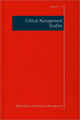 Book cover of: Critical Management Studies. By: Mats Alvesson