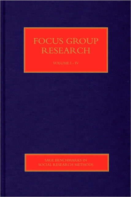 Book cover of: Focus Group Research