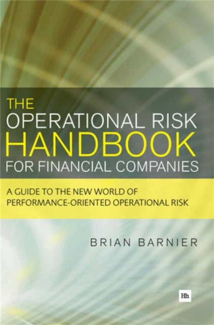 Book cover of: Operational Risk Handbook for Financial Companies