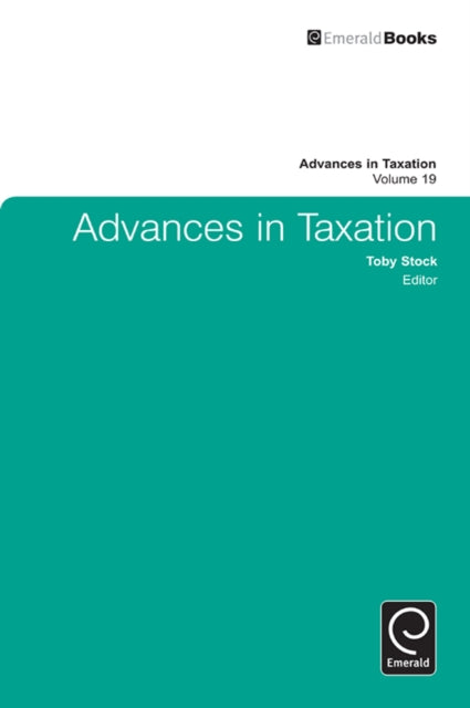Book cover of: Advances in Taxation. By: Toby Stock