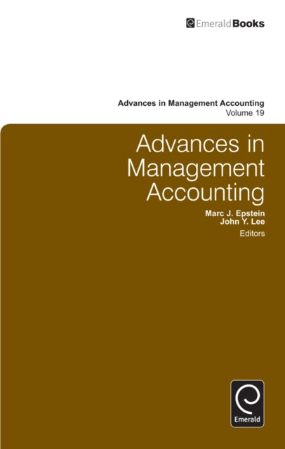 Book cover of: Advances in Management Accounting. By: John Y. Lee