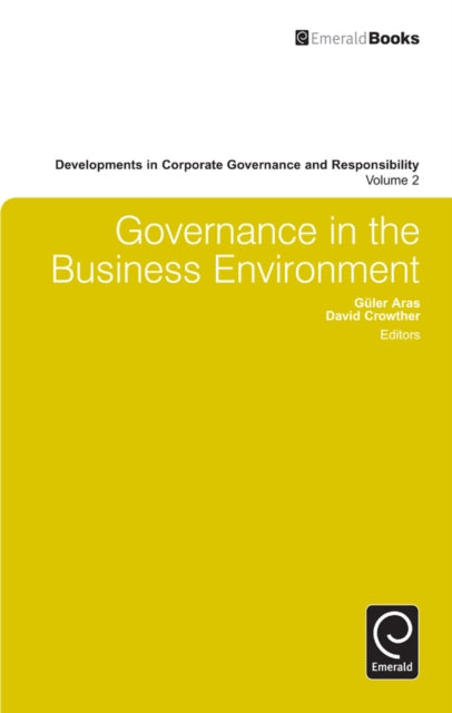 Book cover of: Governance in the Business Environment