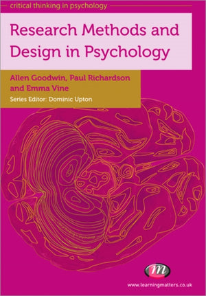 Research Methods and Design in Psychology