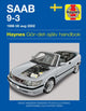Book cover of: Saab 9-3 (1998 - 2002) Haynes Repair Manual (svenske utgava)