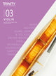 Book cover of: Trinity College London Violin Exam Pieces From 2020: Grade 3 CD