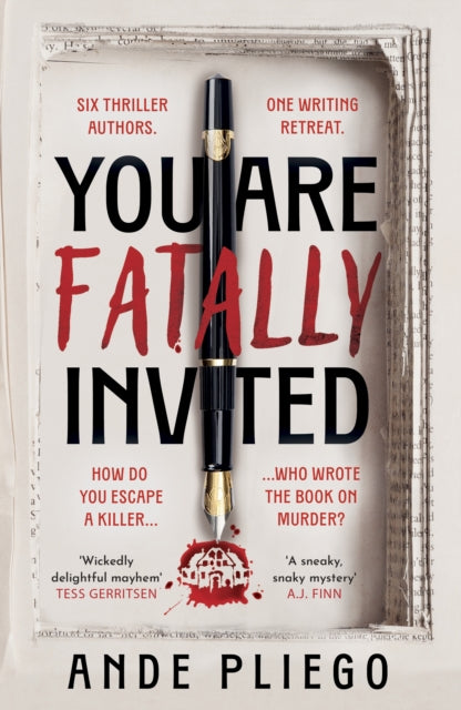 Book cover of: You Are Fatally Invited. By: Ande Pliego