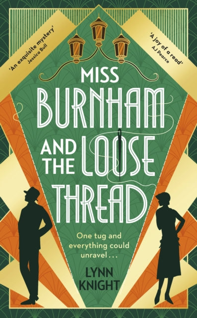 Book cover of: Miss Burnham and the Loose Thread. By: Lynn Knight