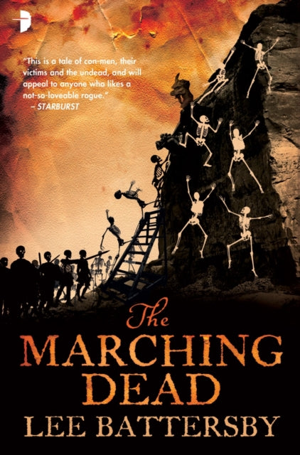 Book cover of: Marching Dead. By: Lee Battersby