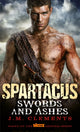 Book cover of: Spartacus: Swords and Ashes. By: Jonathan Clements