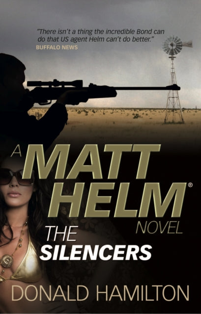 Book cover of: Matt Helm - The Silencers. By: Donald Hamilton