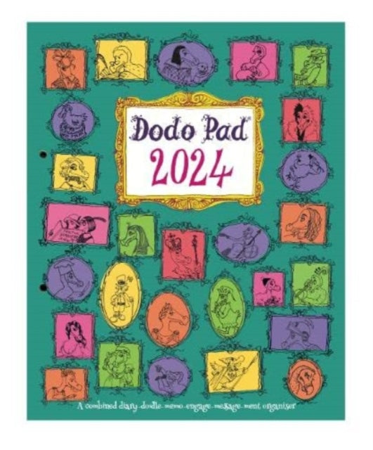 Book cover of: Dodo Pad LOOSE-LEAF Desk Diary 2024 - Week to View Calendar Year Diary