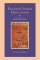 Book cover of: English Church Dedications. By: Nicholas Orme