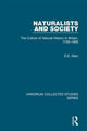 Book cover of: Naturalists and Society. By: David Elliston Allen