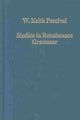 Book cover of: Studies in Renaissance Grammar