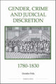 Book cover of: Gender, Crime and Judicial Discretion, 1780-1830. By: Deirdre Palk