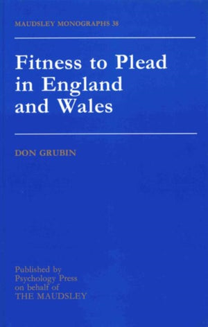 Fitness To Plead In England And Wales