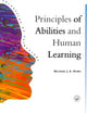 Book cover of: Principles Of Abilities And Human Learning