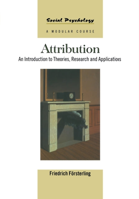Book cover of: Attribution. By: F. Forsterling