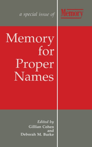 Memory for Proper Names