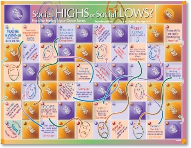 Book cover of: Social Highs or Social Lows Game Secondary. By: Susie Davis