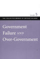 Book cover of: Government Failure & Over-Government. By: Arthur Seldon