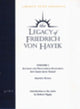 Book cover of: Legacy of Friedrich von Hayek (Audio Tapes). By: Friedrich A. von Hayek