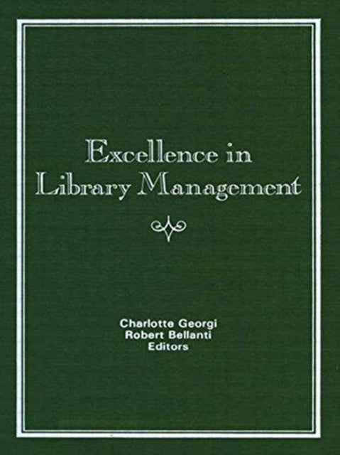 Book cover of: Excellence in Library Management