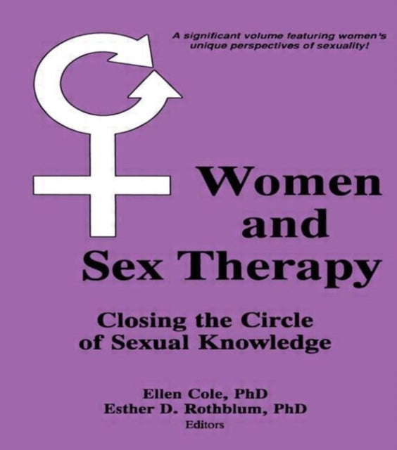 Book cover of: Women and Sex Therapy