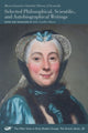 Book cover of: Selected Philosophical, Scientific, and Autobiographical Writings. By: Marie-Geneviève-Charlotte Darlus Thiroux d'Arconville
