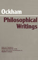 Book cover of: Ockham: Philosophical Writings