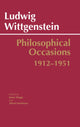 Book cover of: Philosophical Occasions: 1912-1951