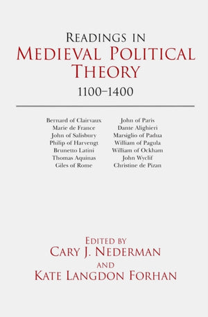 Readings in Medieval Political Theory: 1100-1400