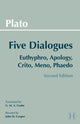 Book cover of: Plato: Five Dialogues. By: Πλάτων