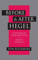 Book cover of: Before and after Hegel