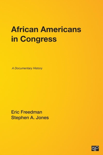 Book cover of: African Americans in Congress. By: Eric Freedman, Eric M. Freedman