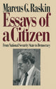 Book cover of: Essays of a Citizen: From National Security State to Democracy