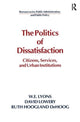 Book cover of: Politics of Dissatisfaction