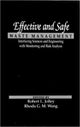 Book cover of: Effective and Safe Waste Management. By: Robert L. Jolley