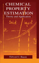 Book cover of: Chemical Property Estimation. By: Edward Baum