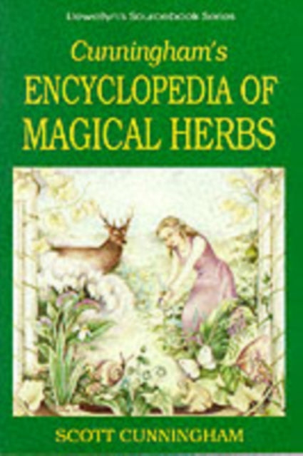 Book cover of: Cunningham's Encyclopedia of Magical Herbs. By: Scott Cunningham
