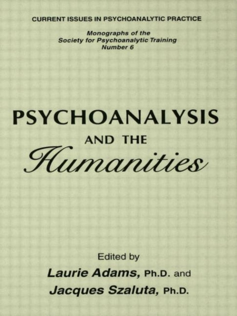Book cover of: Psychoanalysis And The Humanities
