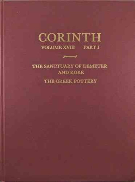 Book cover of: Sanctuary of Demeter and Kore. By: Elizabeth G. Pemberton