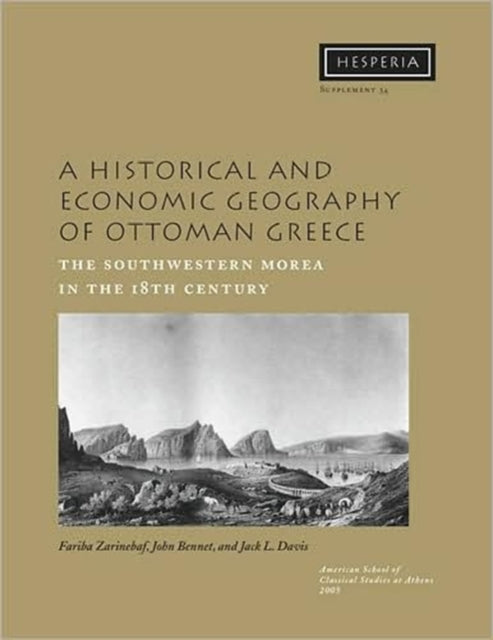 Book cover of: Historical and Economic Geography of Ottoman Greece