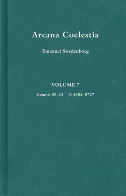 Book cover of: Arcana Coelestia 7. By: Emanuel Swedenborg