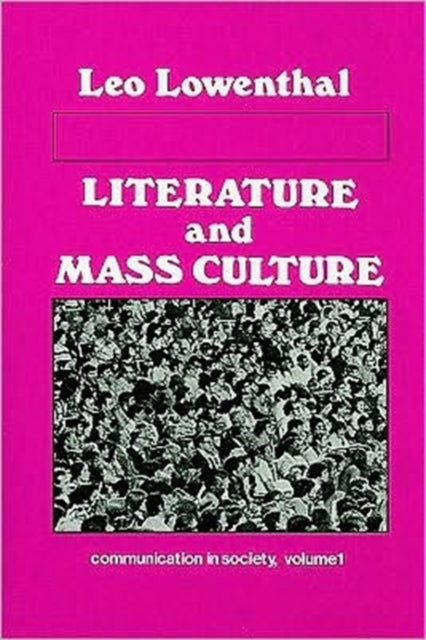 Book cover of: Literature and Mass Culture