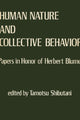 Book cover of: Human Nature and Collective Behavior. By: Tamotsu Shibutani
